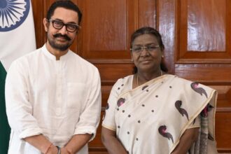আমির খান 'তারকা ভুমী পার' এর সাফল্যের মধ্যে রাষ্ট্রপতি দ্রৌপদী বুর্মুর সাথে দেখা করলেন, ছবি প্রকাশিত হয়েছিল