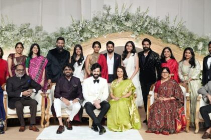 আখিল আক্কিনেনি এবং জয়নাবের অভ্যর্থনা পার্টিতে সজ্জিত তারা সহ অনেক তারা মহেশ বাবু, রামচেনহান সহ অনেক তারার কাছে পৌঁছেছিল