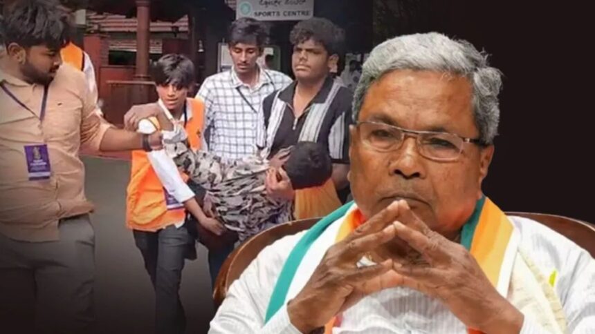 চিন্নস্বামী স্ট্যাম্পেড : সমালোচনার মুখে মুখ্যমন্ত্রী সিদ্ধারামাইয়া