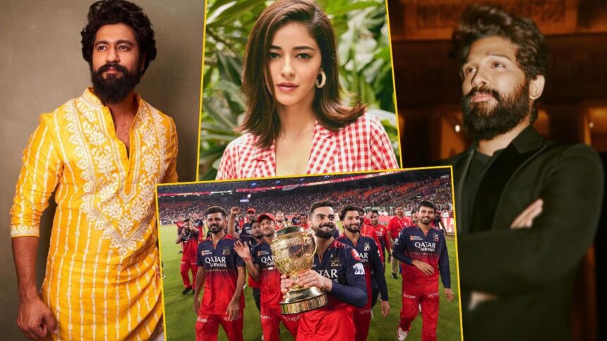 ফিল্ম তারকারা যারা আনন্দের সাথে আরসিবির জয়ের সাথে দুলিয়ে দুলিয়ে বিরাট কোহলিকে অভিনন্দন জানিয়েছেন, আল্লু অর্জুনের ছেলে কেঁদেছিলেন