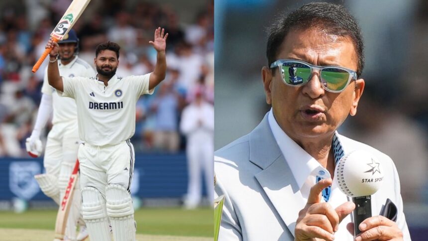 গাভাস্কর, যিনি ish ষভ পান্তকে 'বোকা' বলে অভিহিত করেছিলেন, তাকেও বাধ্য করা হয়েছিল, তিনি লিডসে এক শতাব্দীর পরেও প্রশংসা করেছিলেন