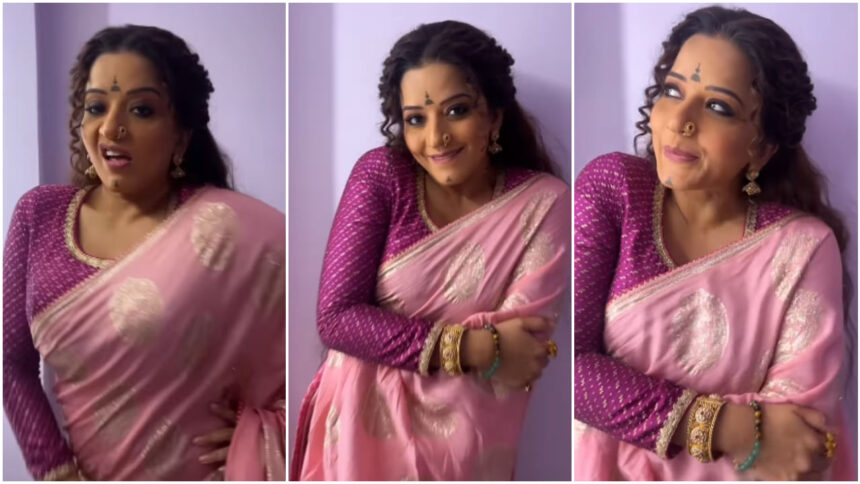 এটি অতিরিক্ত কাজ করে মজাদার ... ভোজপুরী অভিনেত্রী মোনালিসা ভিডিওটি ভাগ করেছেন এবং এটি বলেছেন