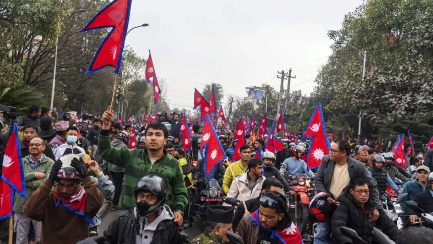 নেপালে রাজতন্ত্র সমর্থকদের বিক্ষোভ ... প্রাক্তন স্বরাষ্ট্রমন্ত্রী এবং অন্যরা গ্রেপ্তার
