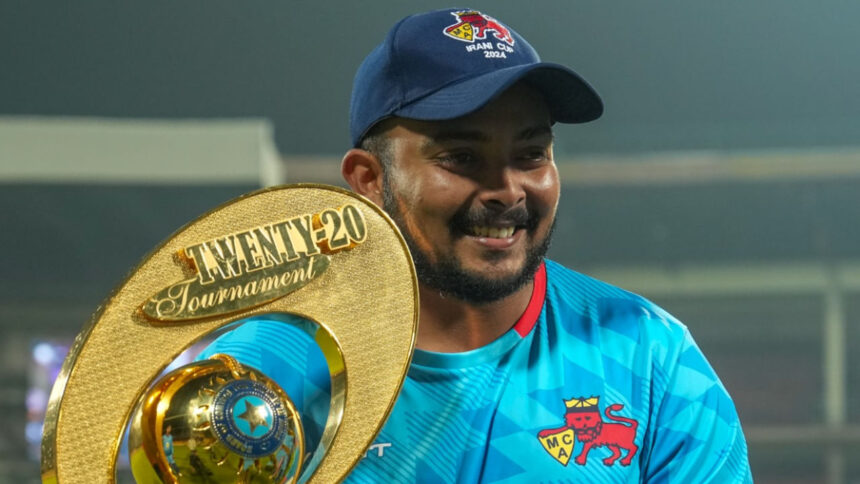 পেরিথভি শ, এমসিএ এখন অন্য দলের হয়ে খেলার অনুমতি দিয়েছে