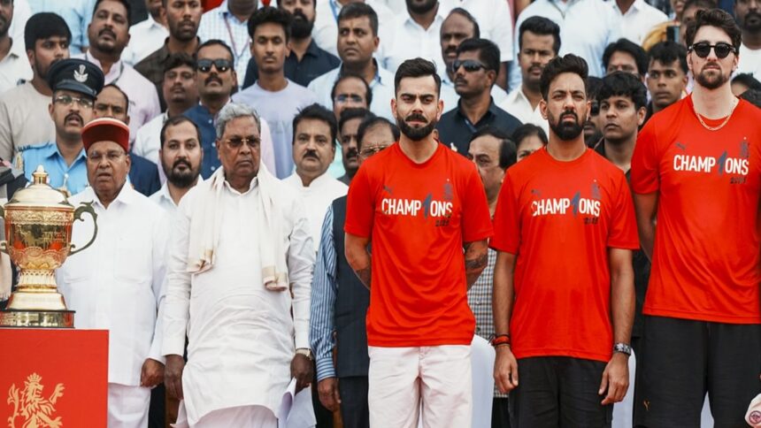 আমরা চুপচাপ বাঁচতে পারি না ... আরসিবির বিজয় কুচকাওয়াতে স্ট্যাম্পেডে বিসিসিআই কঠোর, এই নিয়ম আসছে