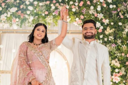 বাগদানের পরে, প্রিয়া সরোজ অনেক নাচলেন, তবে লাজুক রিঙ্কু সিং, মজার ভিডিও দেখুন
