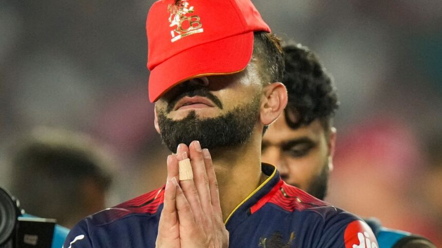 বিরাট কোহলির বিরুদ্ধে পুলিশ অভিযোগ দায়ের করেছে, বেঙ্গালুরু দুর্ঘটনায় অ্যাকশন দাবি করেছে