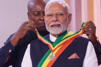 নরেন্দ্র মোদীকে ঘানার সর্বোচ্চ রাষ্ট্রীয় সম্মান