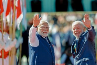 নরেন্দ্র মোদী ব্রাজিলের সর্বোচ্চ সম্মান গ্রহণ করছেন